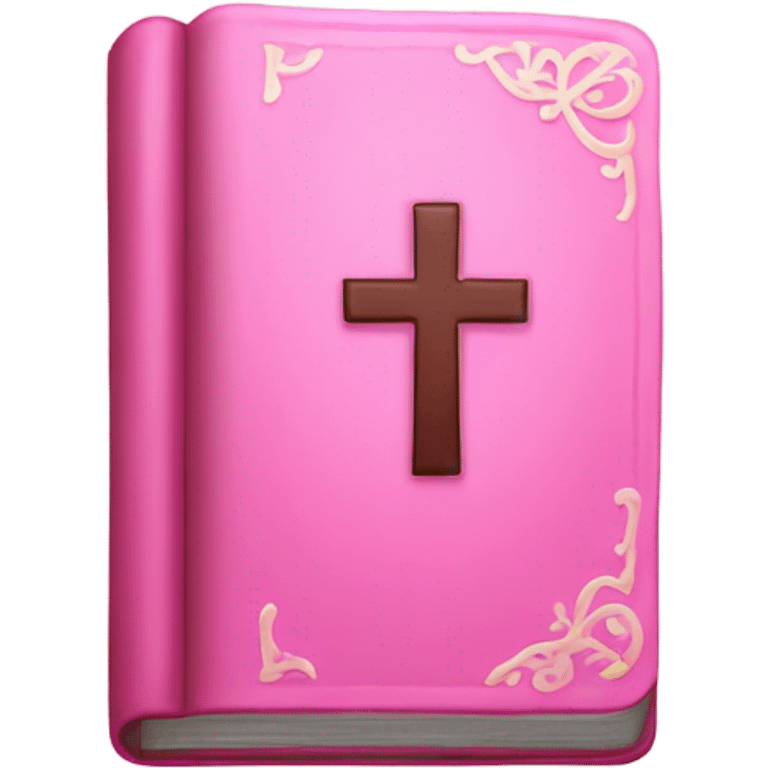 pink Bible  emoji