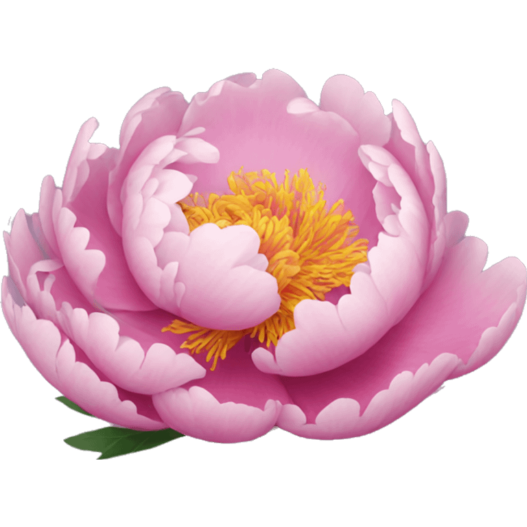 Peony emoji