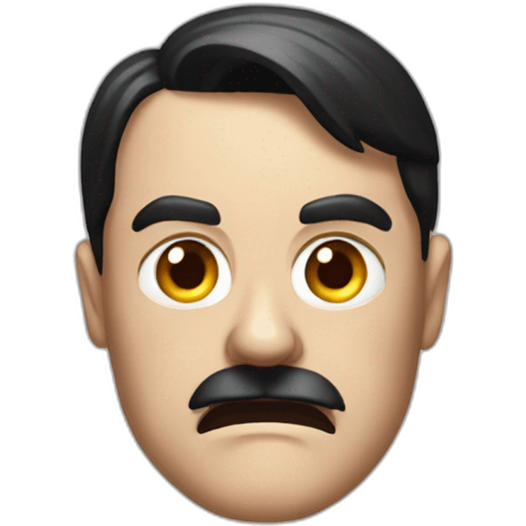 angry hitler ios emoji