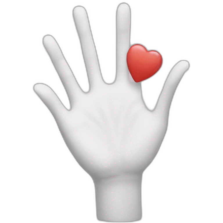 love hand emoji