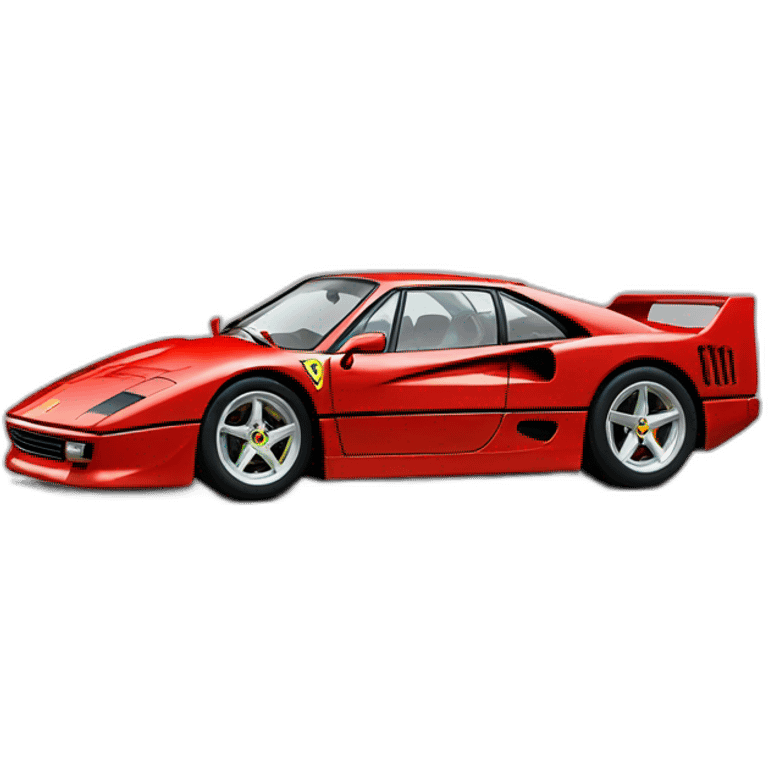 Ferrari-voiture-f40 emoji