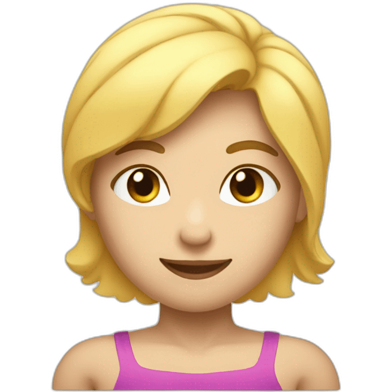 body builder White girl shape emoji