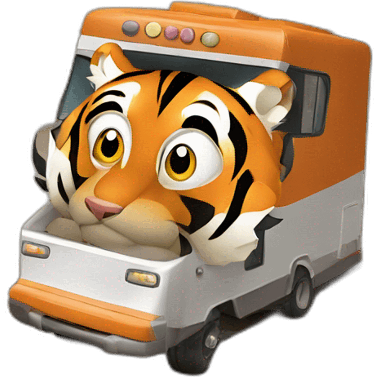 Clemson-tiger-driving-a-class-a-rv emoji