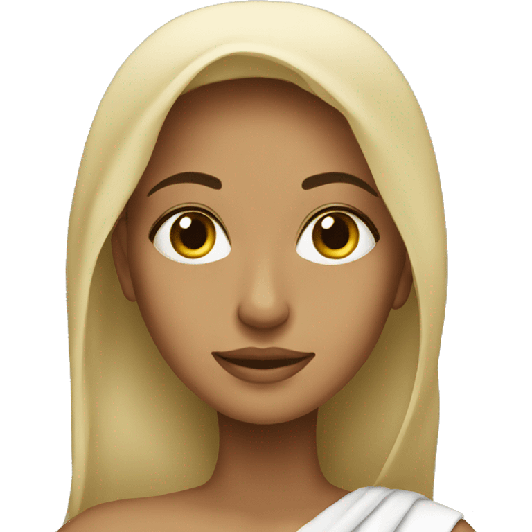 a Arab girl blonde  emoji