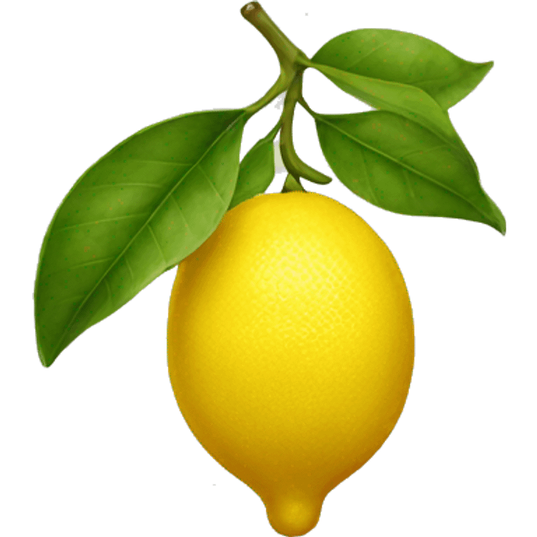 Lemon emoji