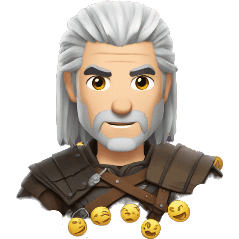 Geralt of Rivia emoji