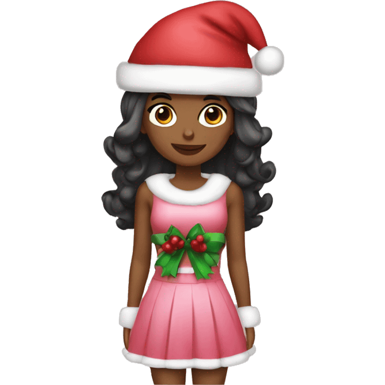 Girly Christmas emoji