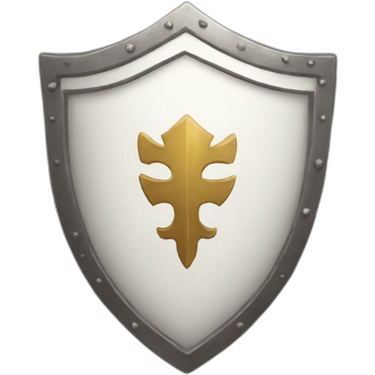 white shield emoji