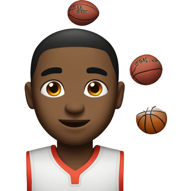 I love basketball emoji