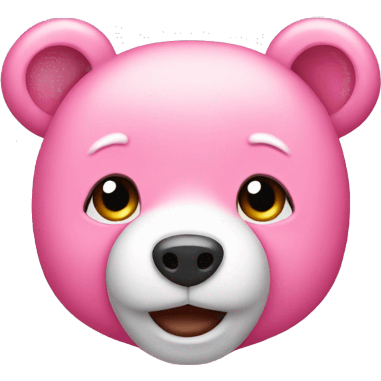 pink cute bear emoji