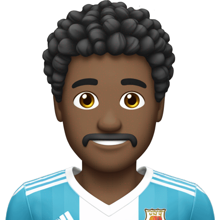 Peluquero con tijeras pelo corto malaga club de futbol emoji