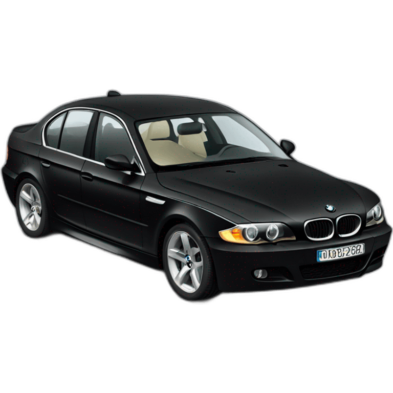 Black bmw e61 emoji