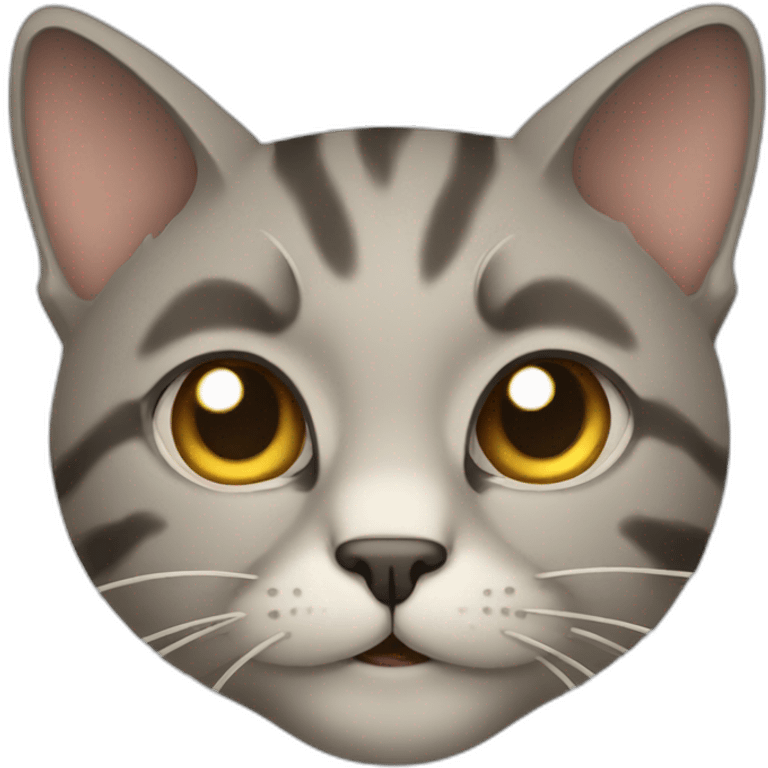 loose character style cat emoji