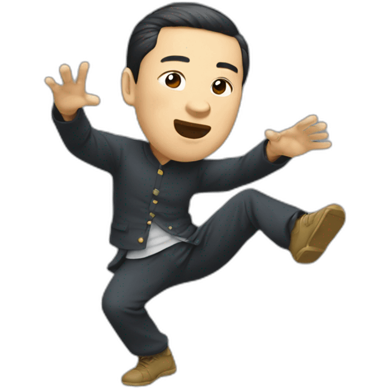 Xi ping qui dab emoji