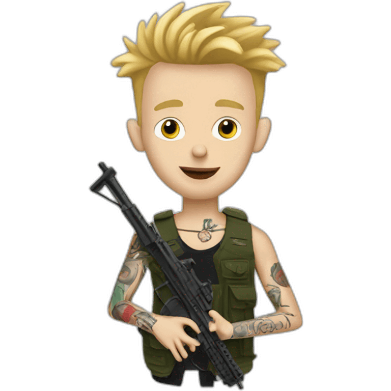 machine gun kelly emoji