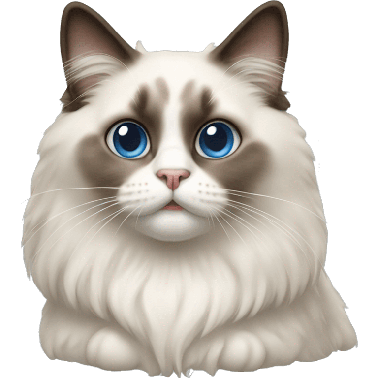 ragdoll cat  emoji