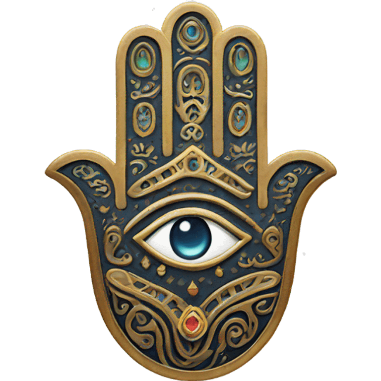 Hamsa hand emoji