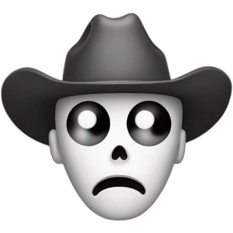 cowboy ghost emoji