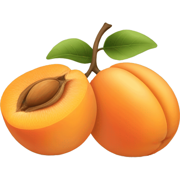 Apricot emoji