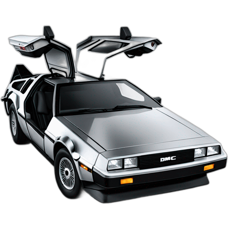 dmc delorean emoji