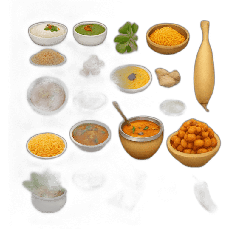 Indian foods  emoji