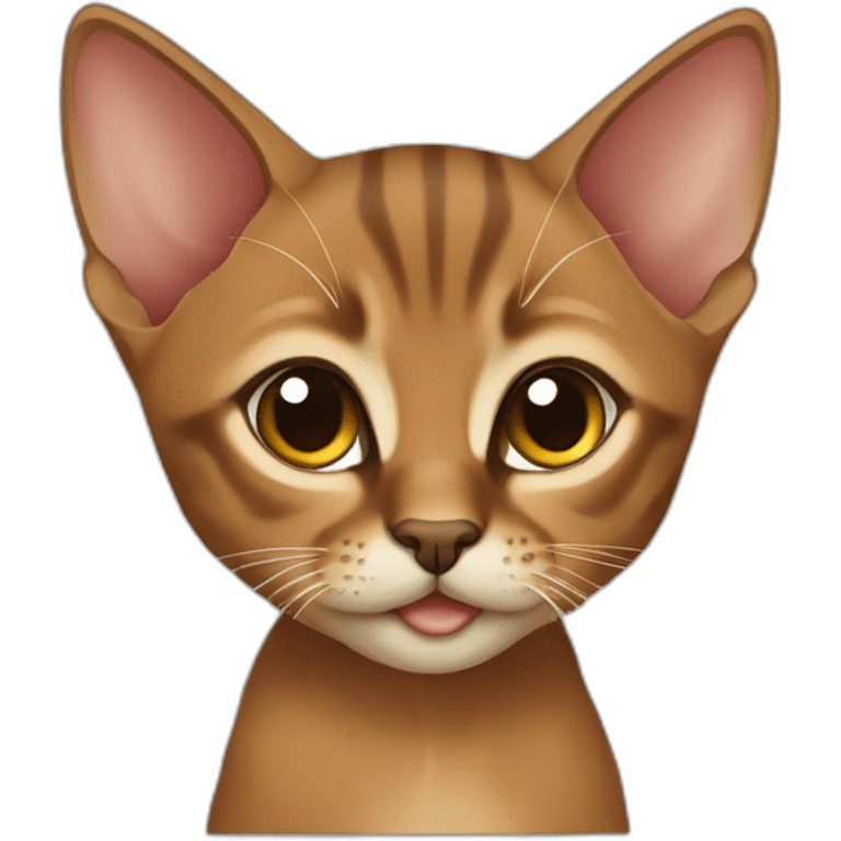 abyssinian kitten emoji