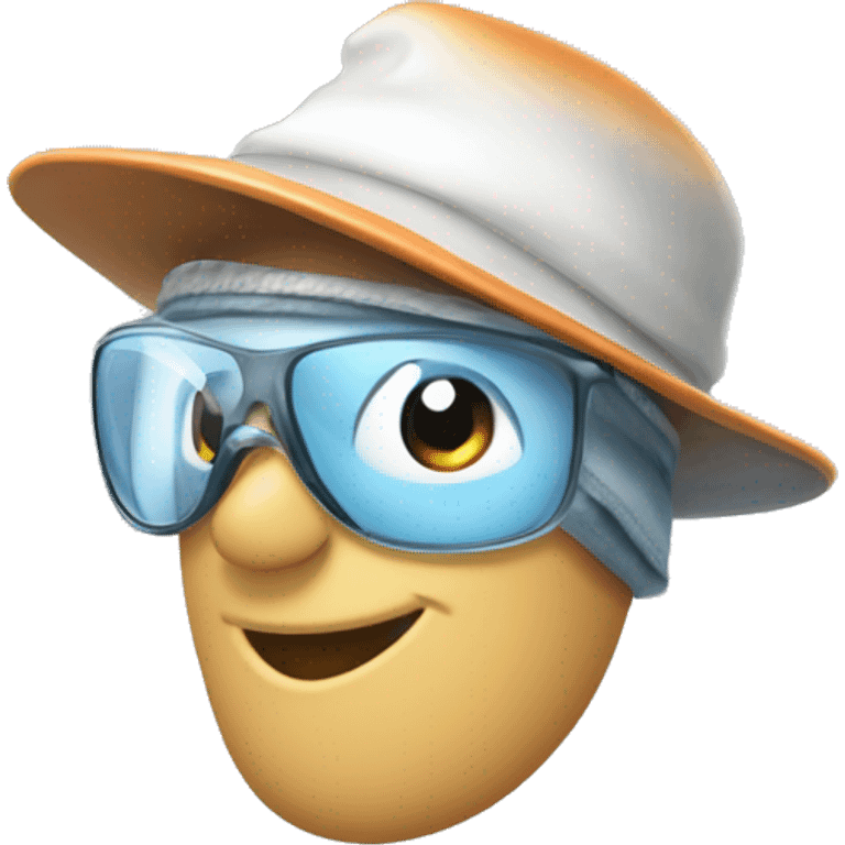 golfinho com boné emoji