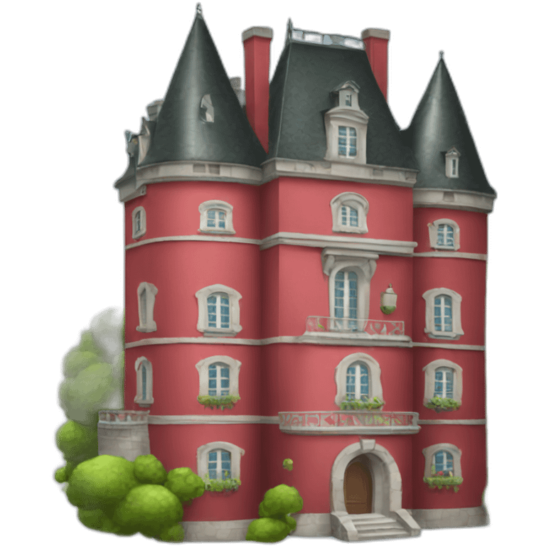 Chateau rouge emoji