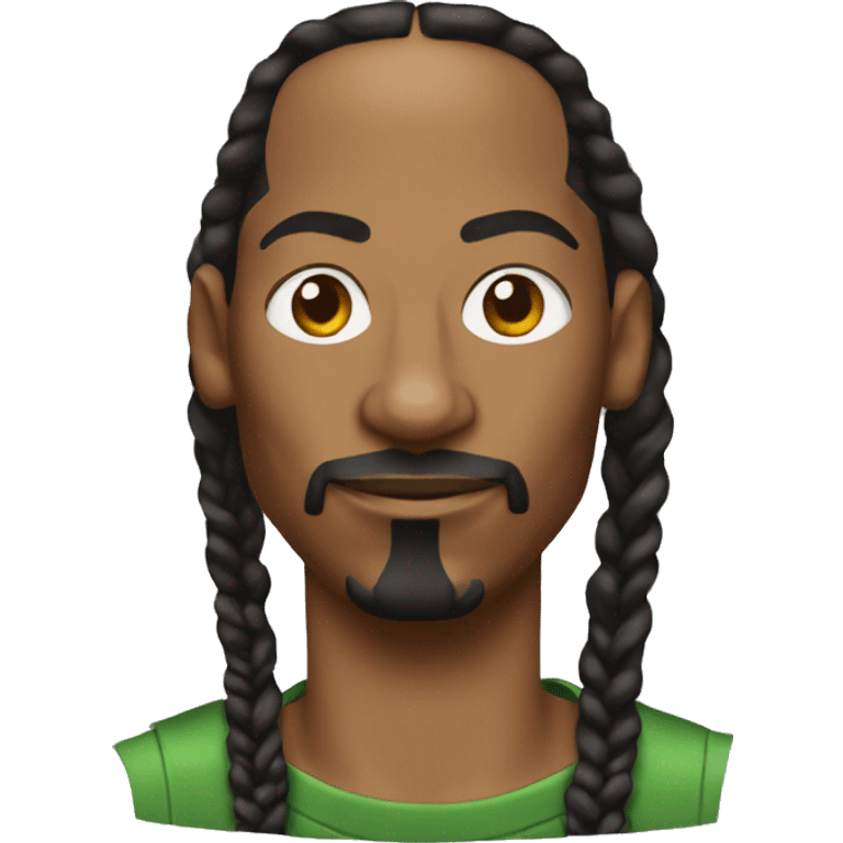 snoop dogg with cornrows emoji