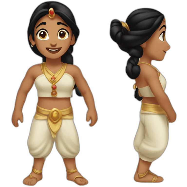 Jasmine, Aladdin emoji