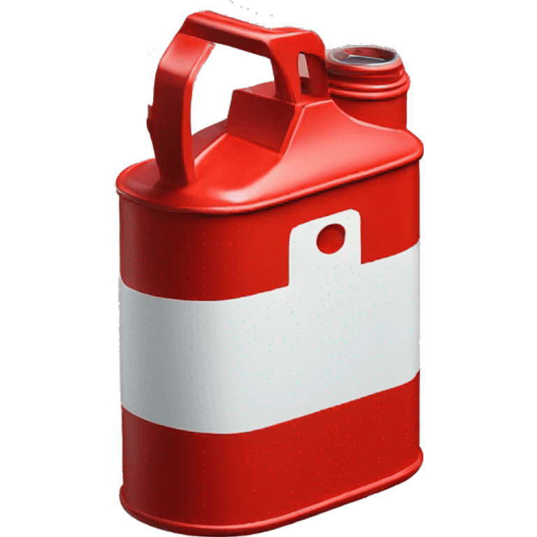 Oil can red color emoji