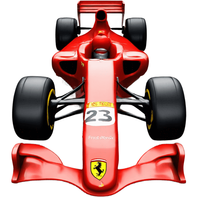 Ferrari f1 car emoji