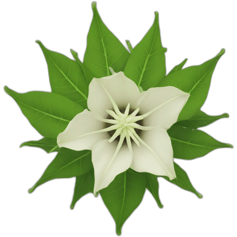 datura weed emoji