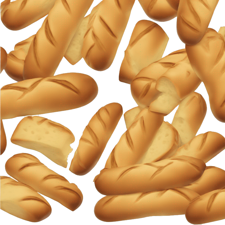 a piece french bread emoji