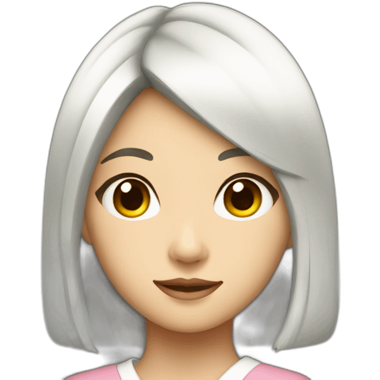 Good looking japanese girl emoji