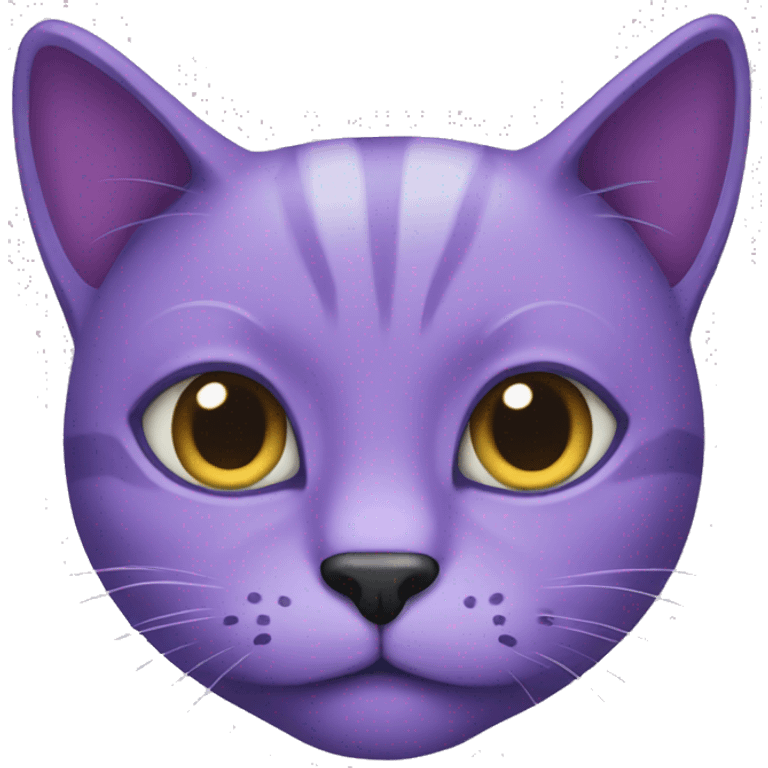 purple cat emoji