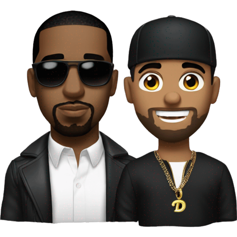 p diddy and drake emoji