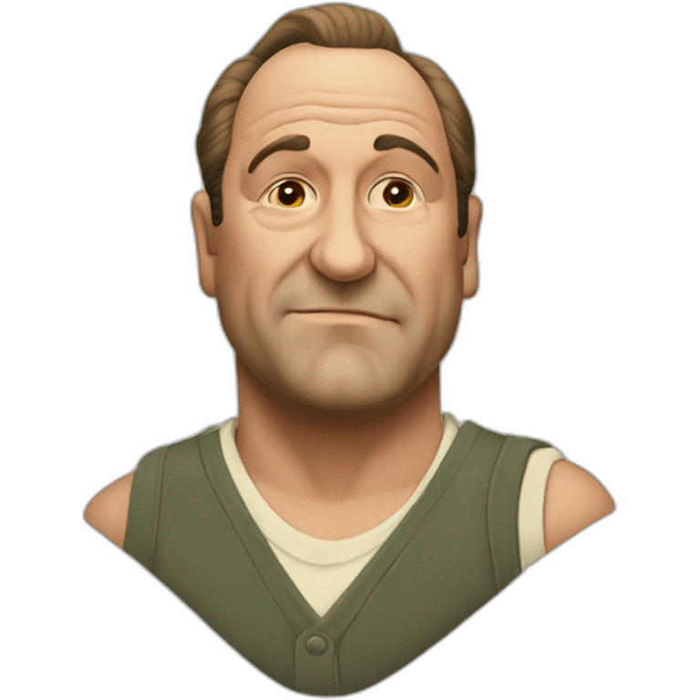 Tony soprano enfadado emoji