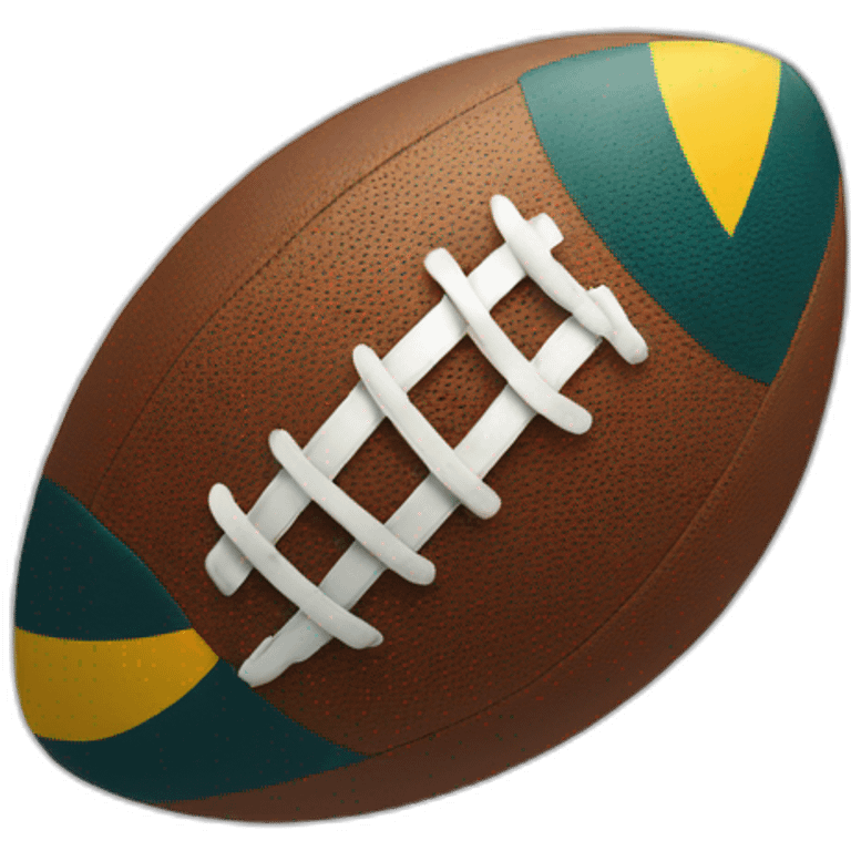 Ballon de rugby emoji