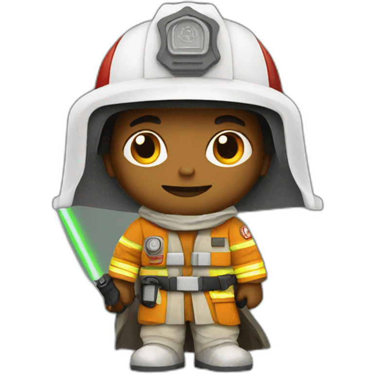 jedi-firefighter emoji