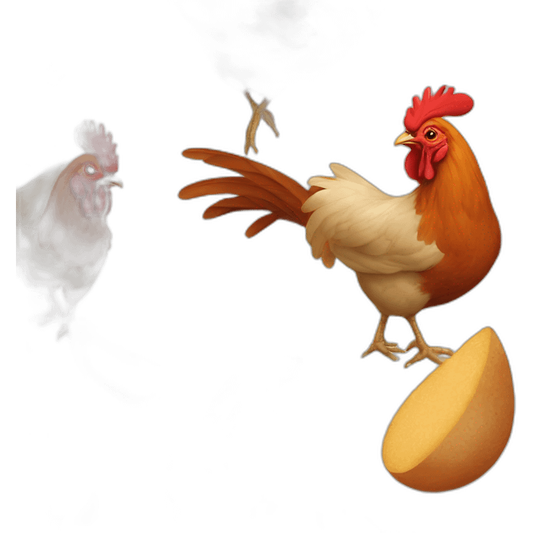 Maître coq poulet emoji