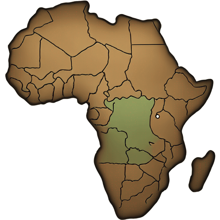 Map of africa emoji