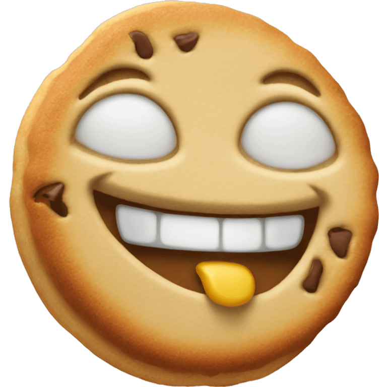 Laughing Cookie emoji