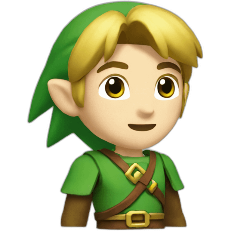 Link from Zelda emoji