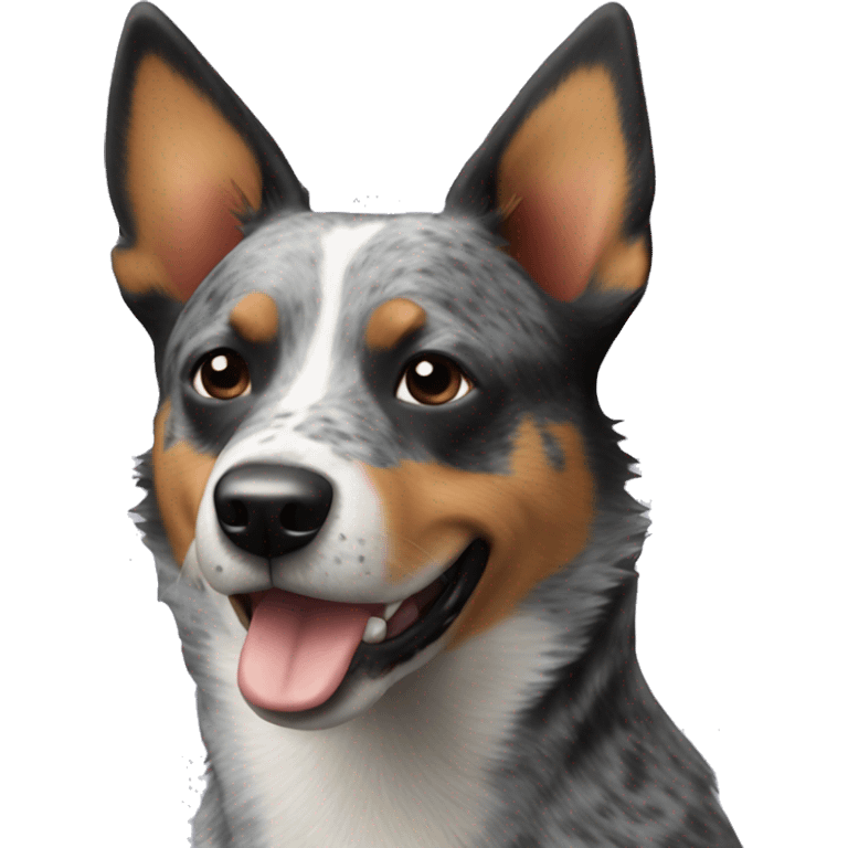 Australian cattle dog emoji