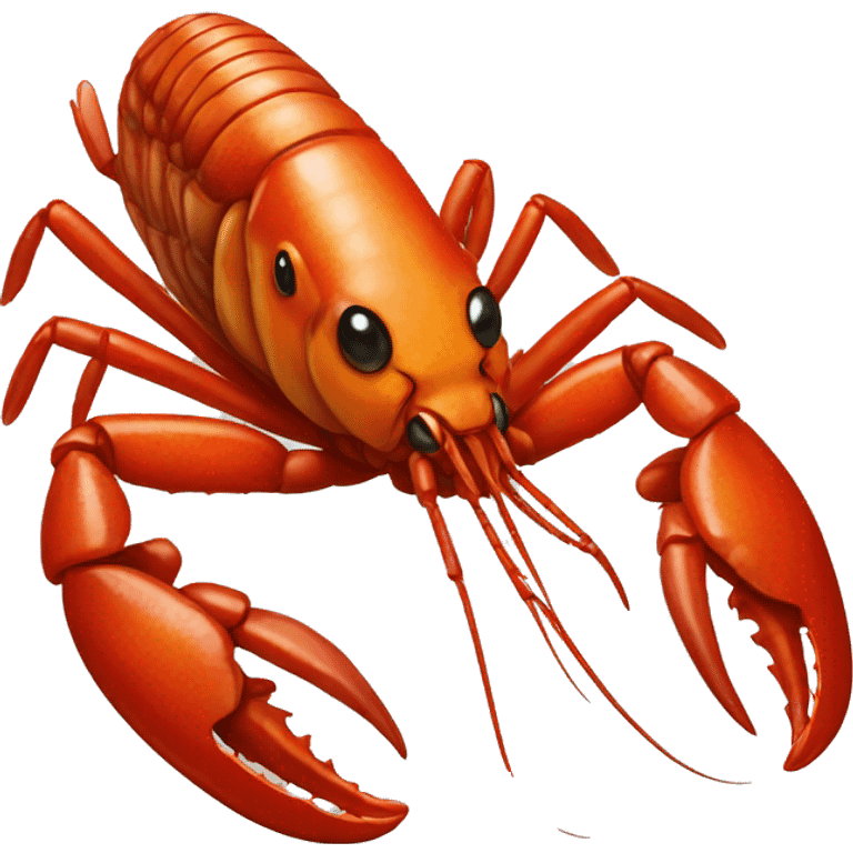 one crayfish emoji