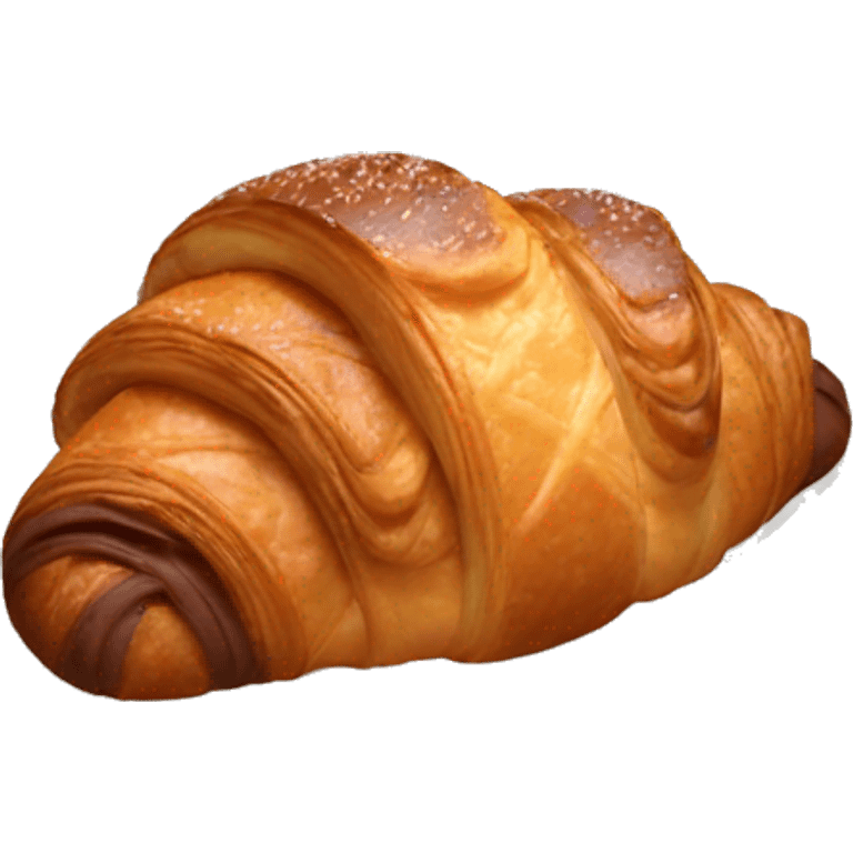 chocolate croissant emoji