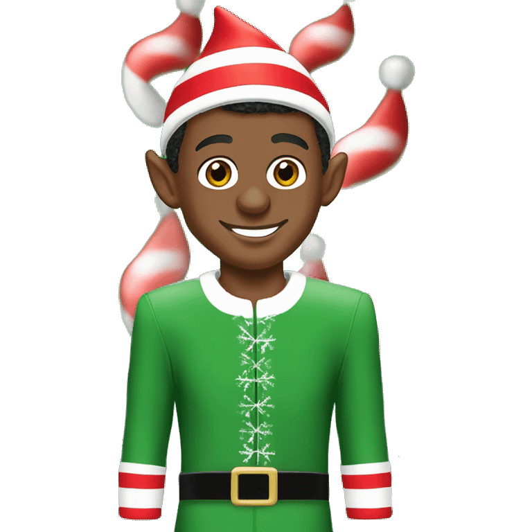 Geno smith as elf in the shelf  emoji