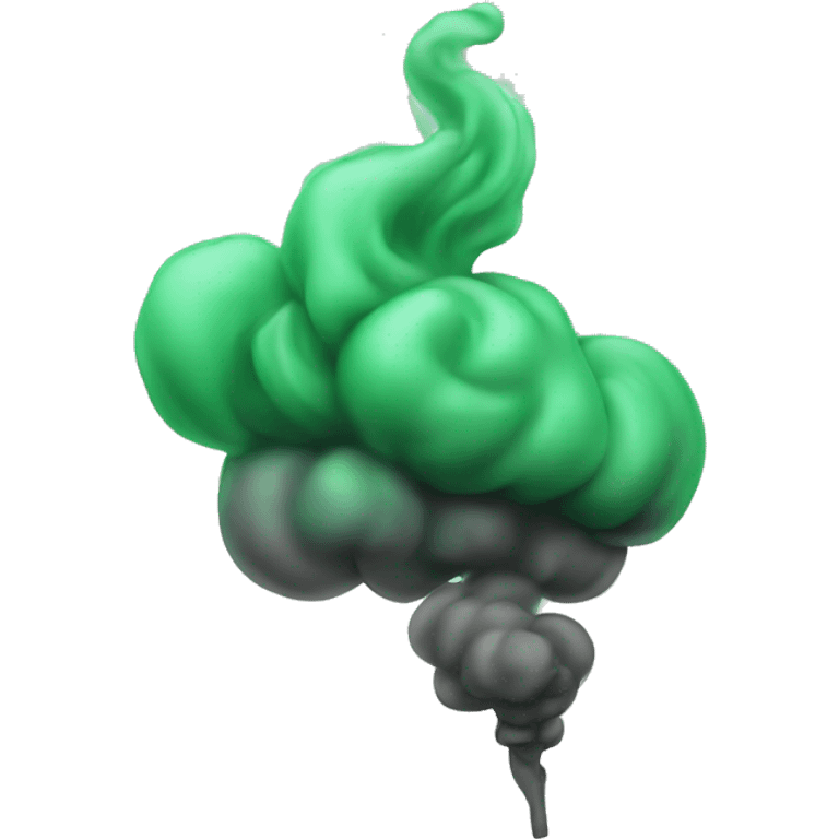 smoke Green emoji