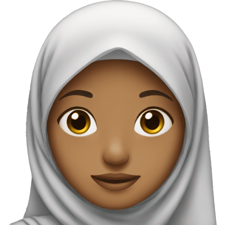 girl wearing hijab  emoji